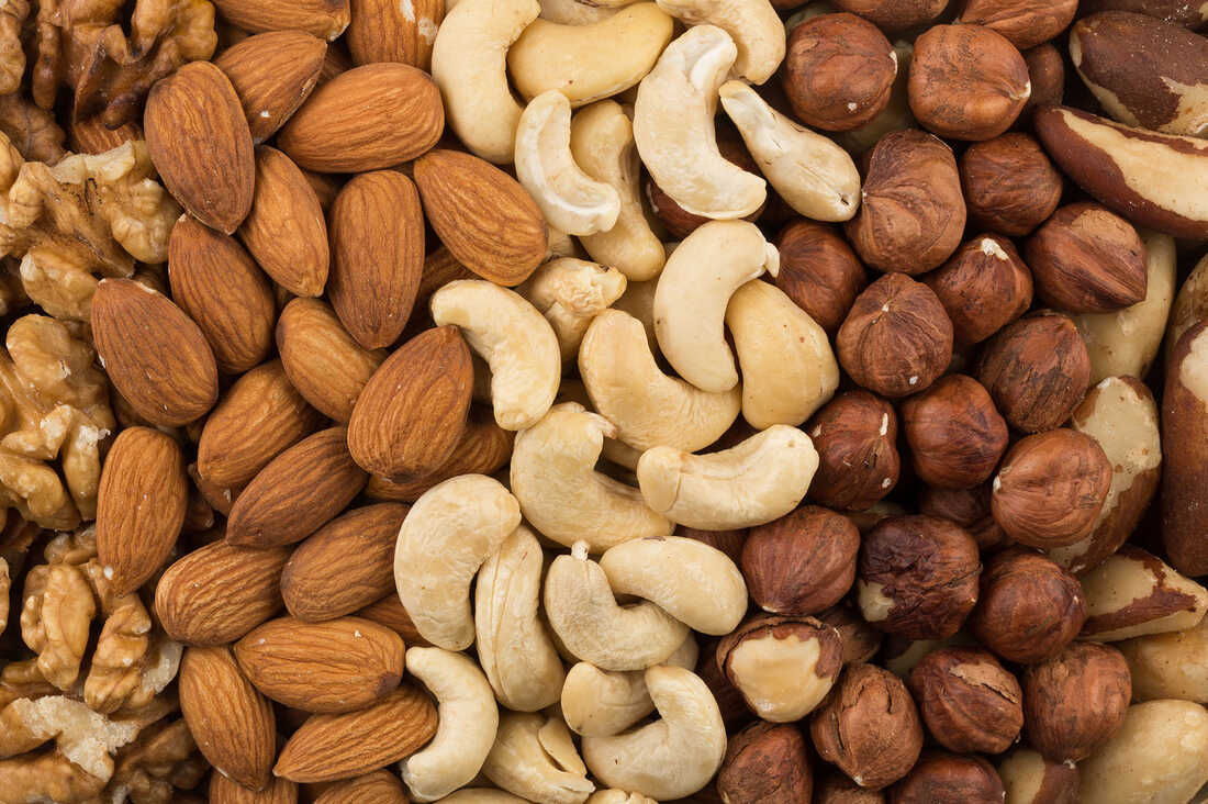 آجیل و خشکبار به زبان انگلیسی