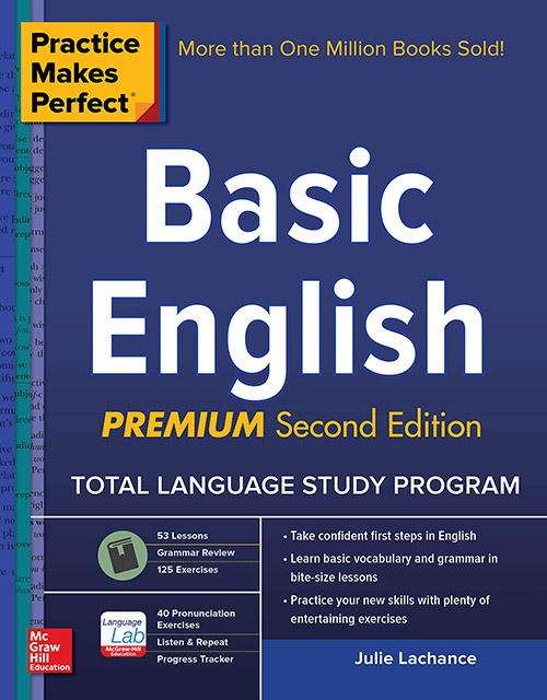 کتاب Practice Makes Perfect Basic English, Second Edition